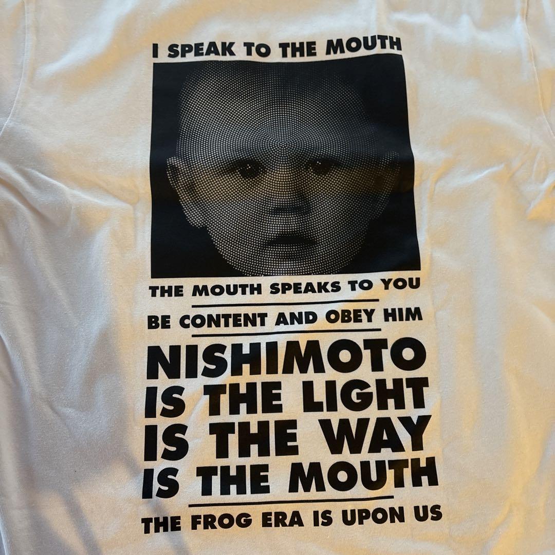 【新品タグ付】NISHIMOTO グラフィック長袖L ホワイト