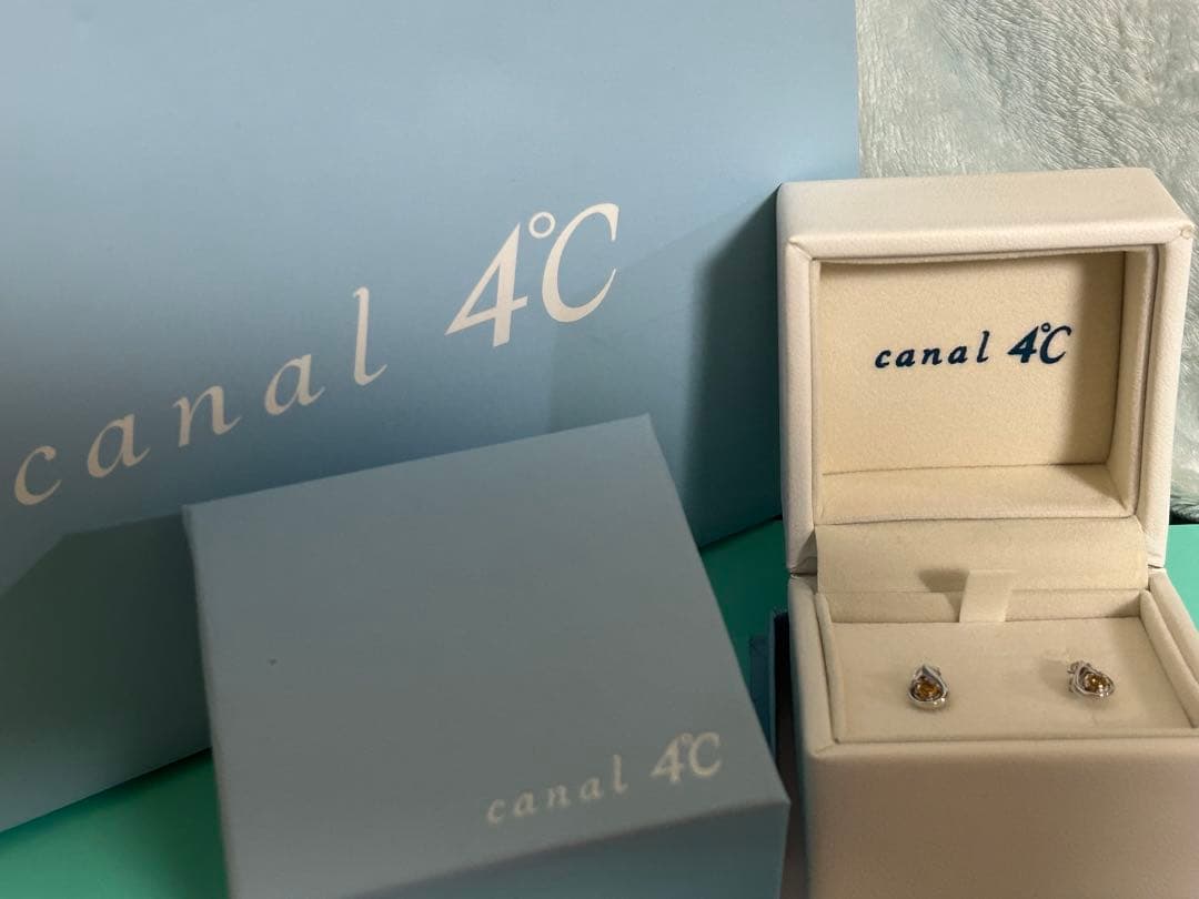 canal 4℃ ドロップ型ピアス シルバー canal 4℃ ドロップ型ピアス シルバー