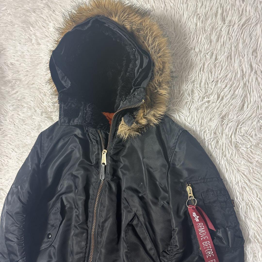 美品 90's USA製 ALPHA N-2B フライトJKT XS