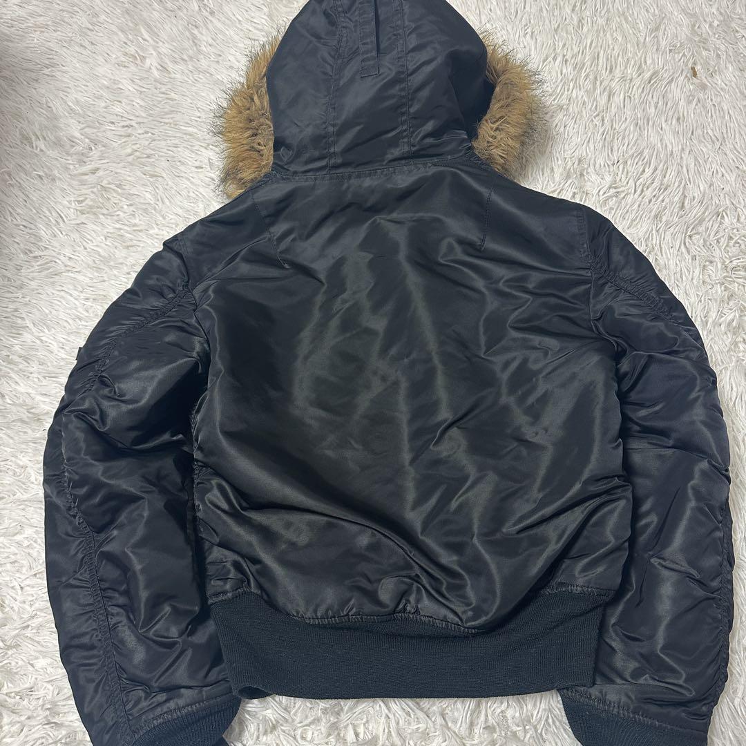 美品 90's USA製 ALPHA N-2B フライトJKT XS