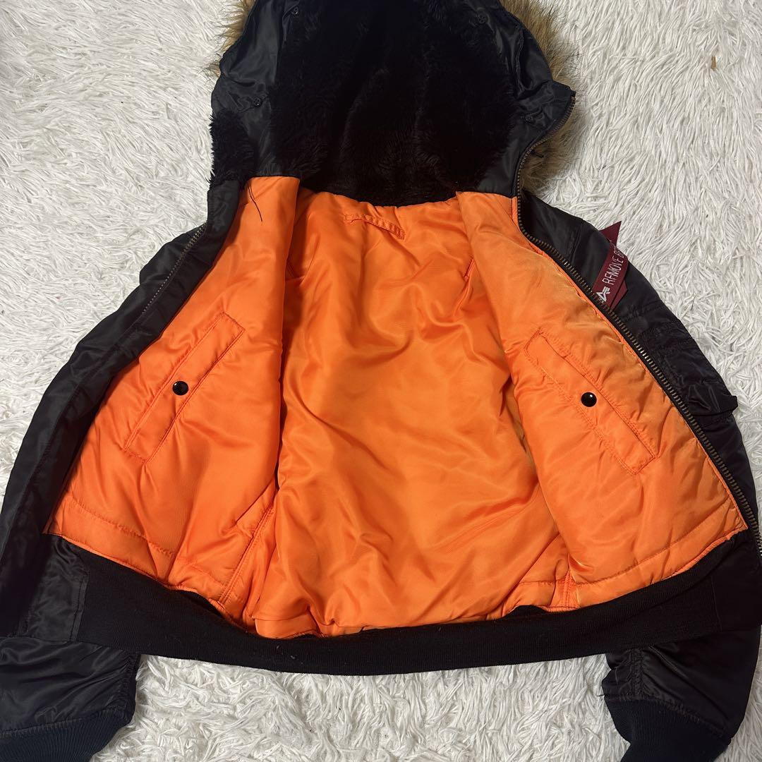 美品 90's USA製 ALPHA N-2B フライトJKT XS