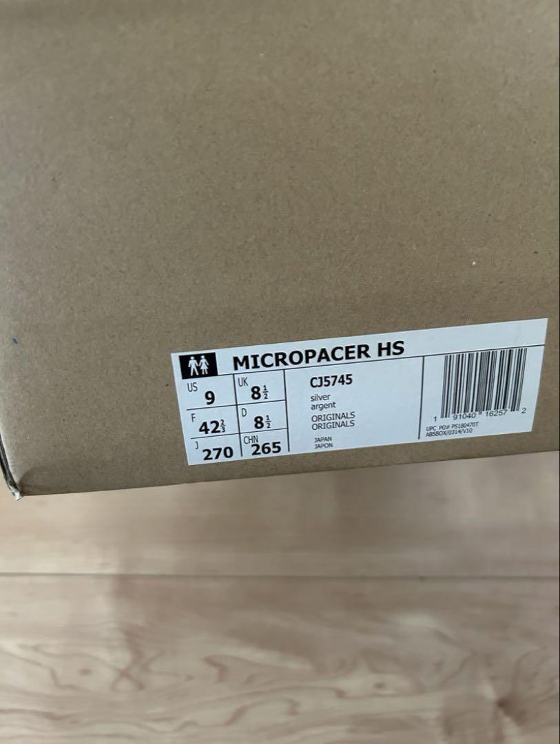 靴 hender scheme adidas MICRO PACER