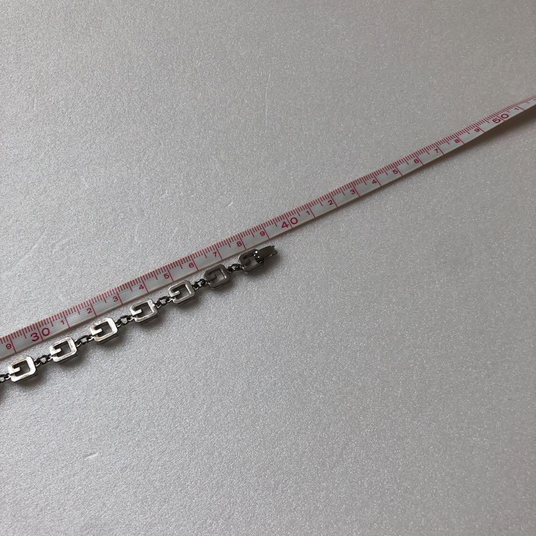 アクセサリー vintage GIVENCHY silver chain necklace