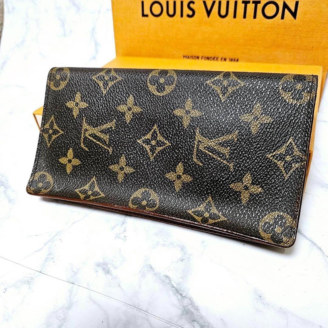 LOUIS VUITTON ルイ ヴィトン 長札入れ 廃盤レア レディース