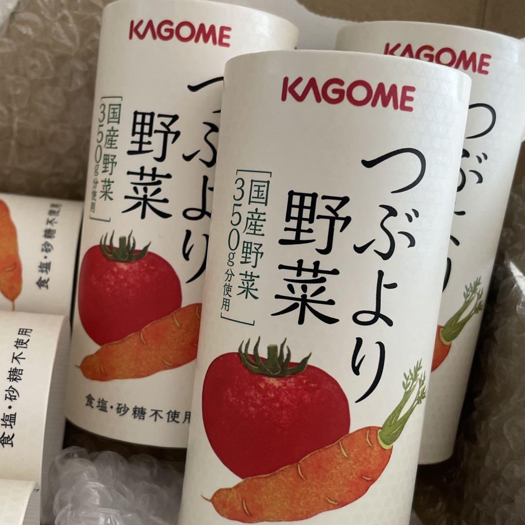 KAGOMEカゴメ カゴメつぶより野菜195g×30本入 - メルカリ