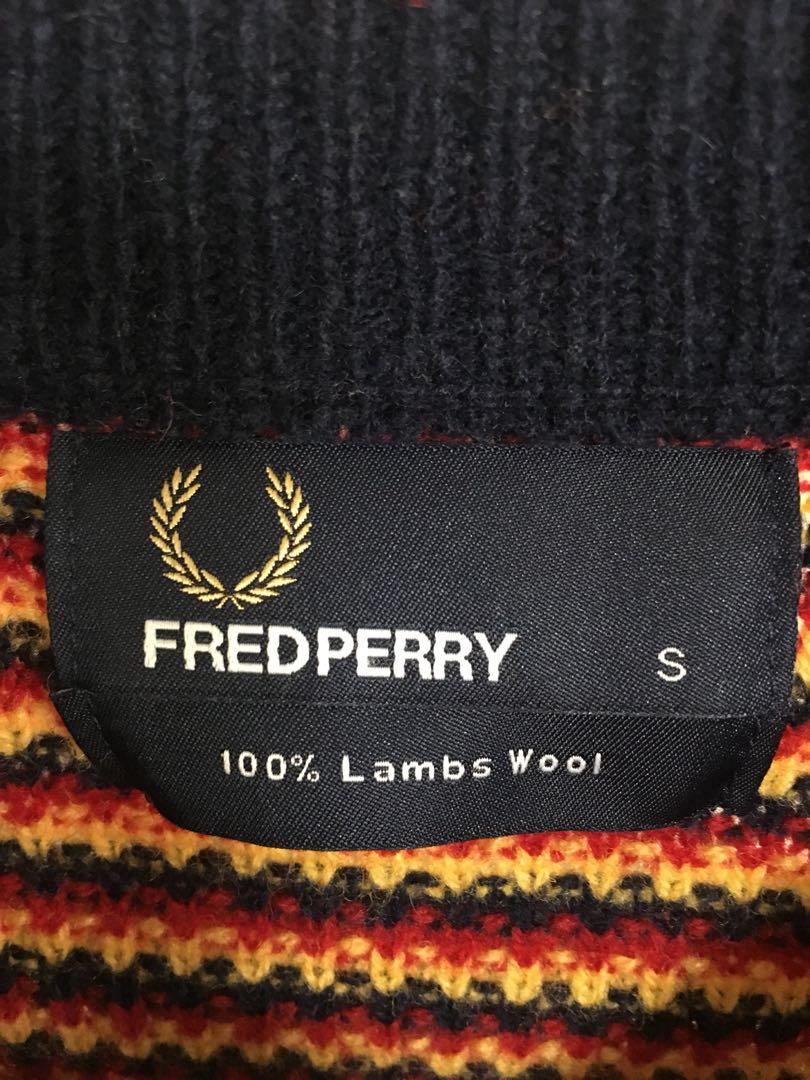 最安値得価 FRED フレッドペリー ニットセーター sI1jB-m28180556179 PERRY 通販NEW