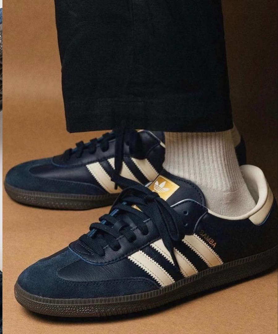靴 adidas Originals Samba OG \"Night Navy\"