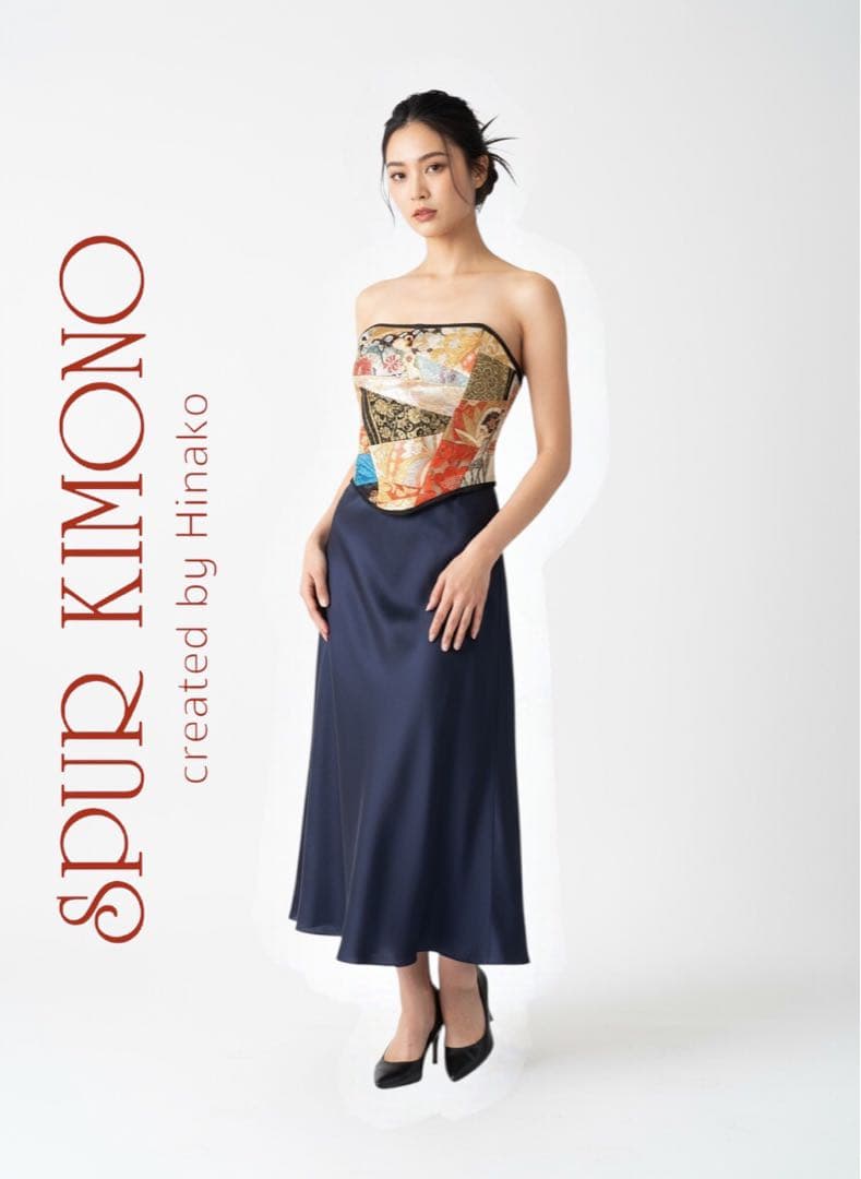 【顧客様専用】着物リメイクコルセット 【顧客様専用】着物リメイクコルセット