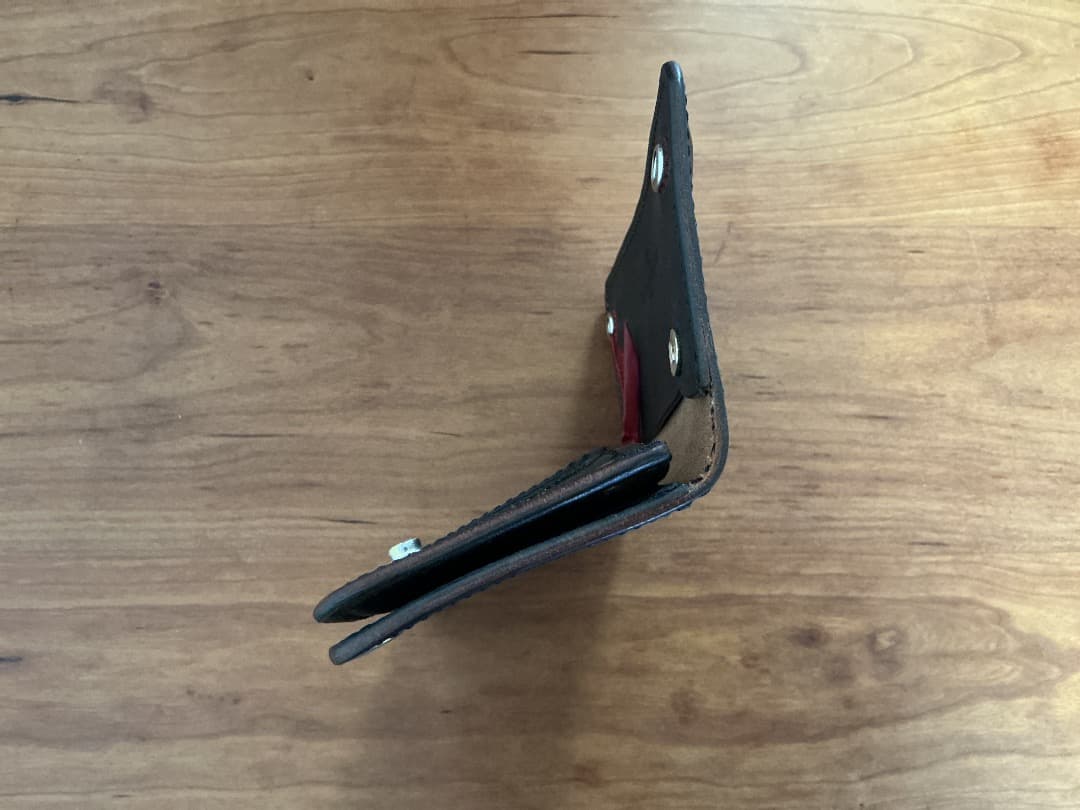 LARRY SMITH トラッカーウォレットMブラック