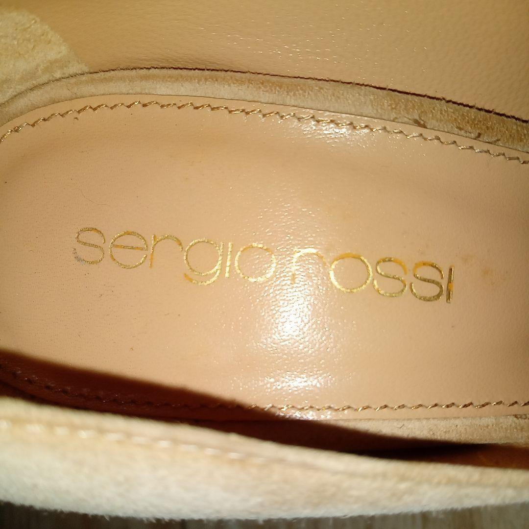 sergio rossi　22.5　パンプス　スエード　セルジオロッシ　本革
