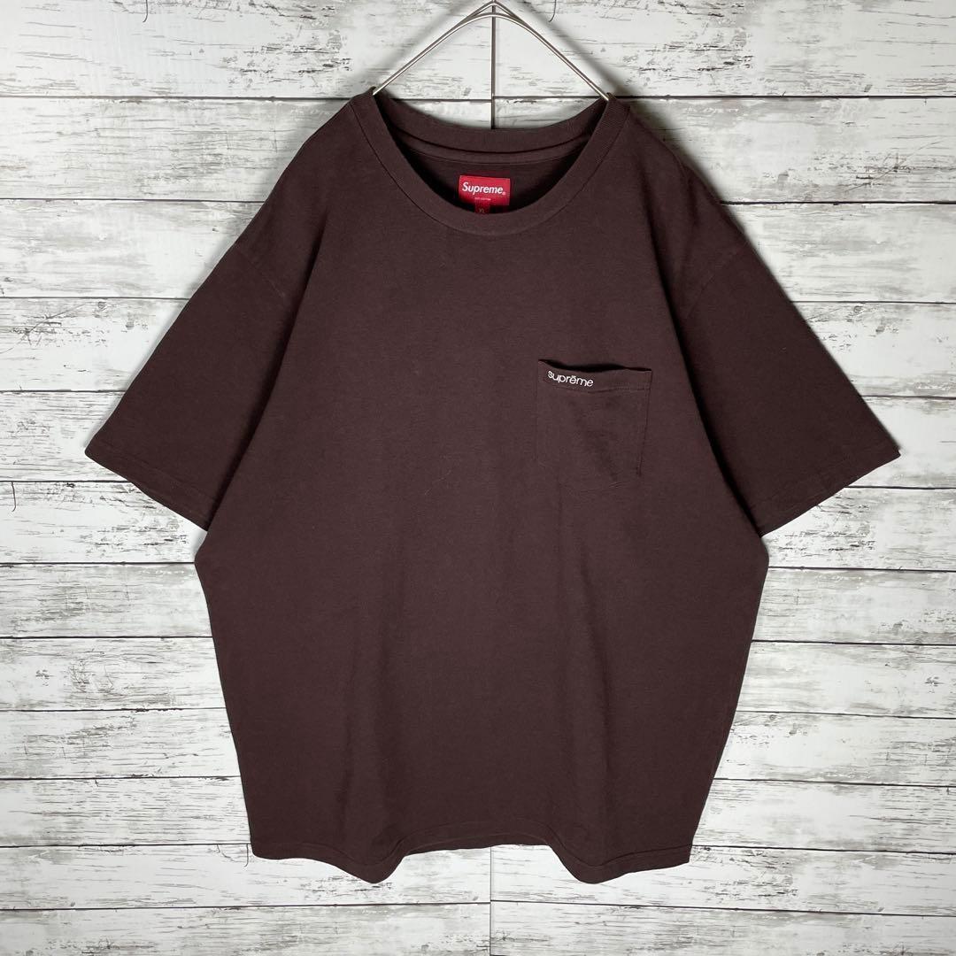 希少 シュプリーム Supreme ラメ入りロゴ Tシャツ XL C004463