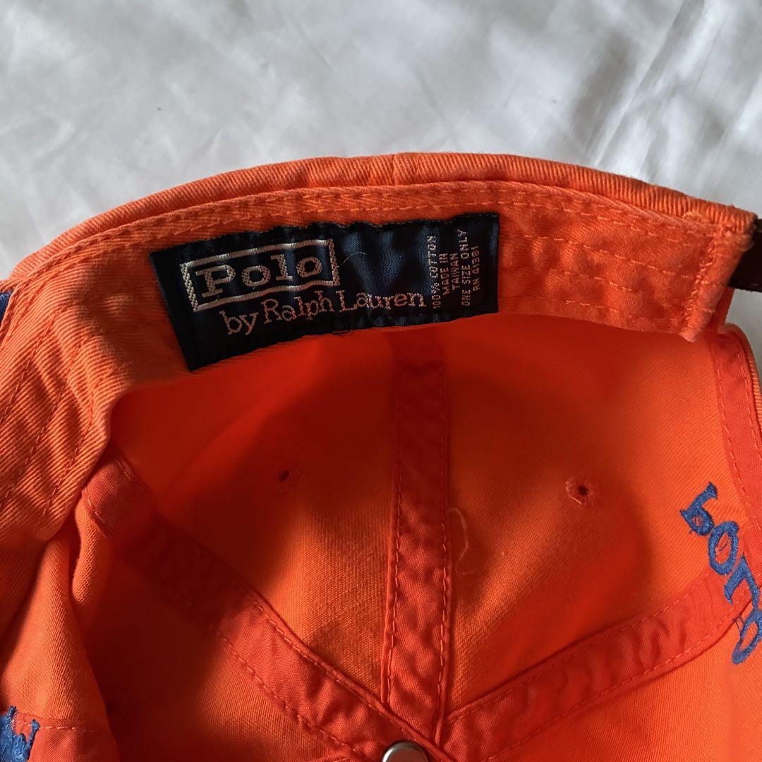 古着　90s　ポロバイラルフローレン　キャップ