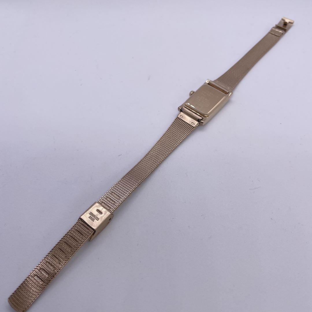 【美品】マーガレットハウエル　腕時計　idea ゴールド　ストーン　メッシュ