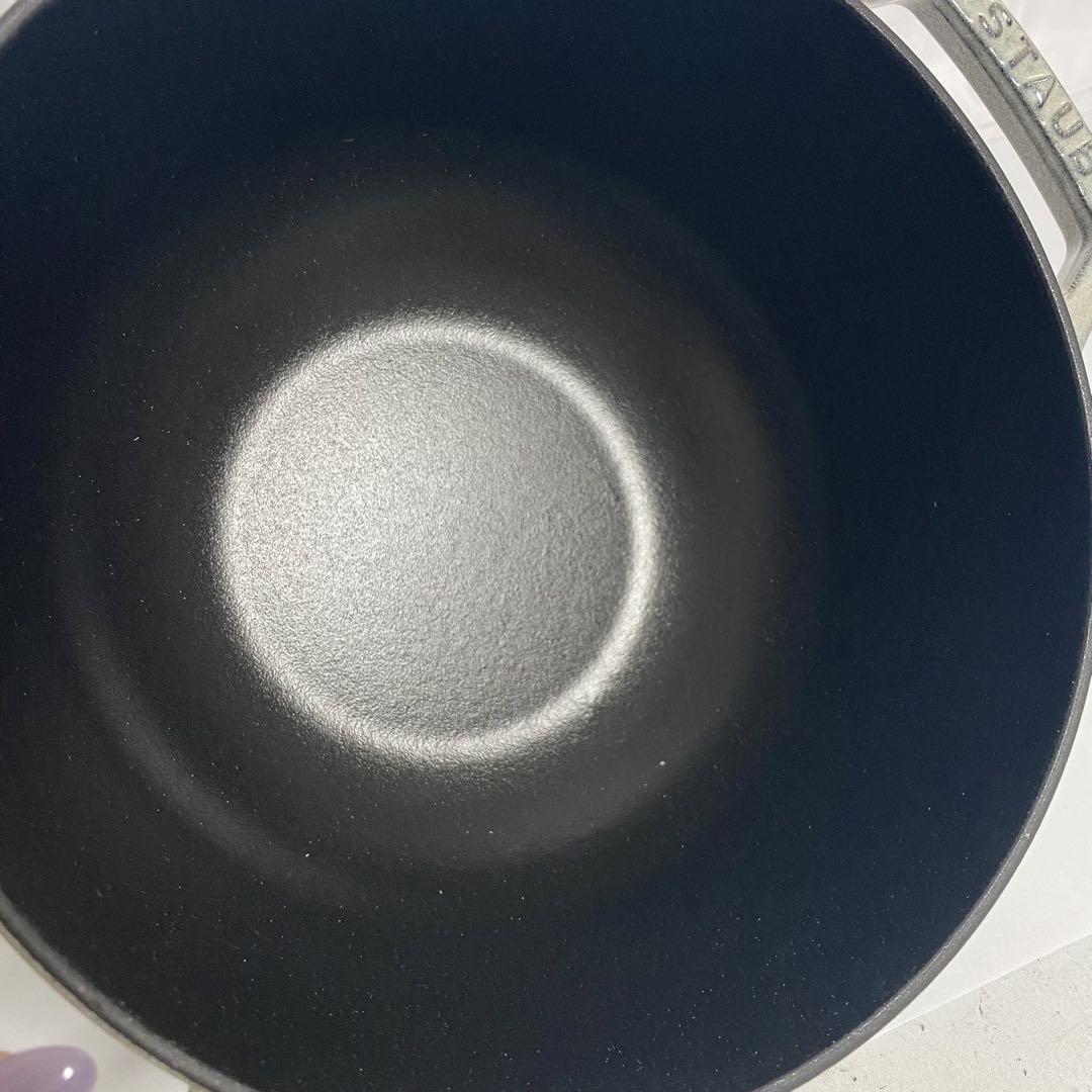 STAUB ワナベ wanabe 20cm グレー 両手鍋