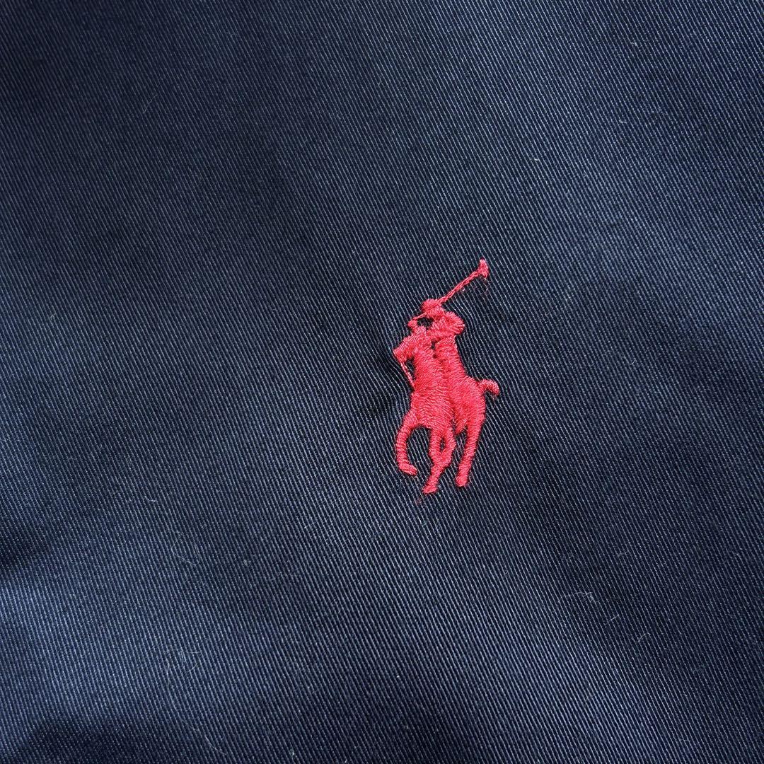 極美品✨ポロラルフローレン スイングトップ ポニー刺繍 チェック ネイビー 現行