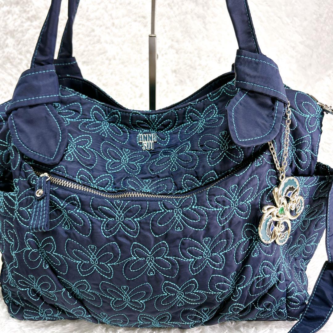 ✨激レア✨ANNA SUI アナスイ 2way キルティング ショルダーバッグ
