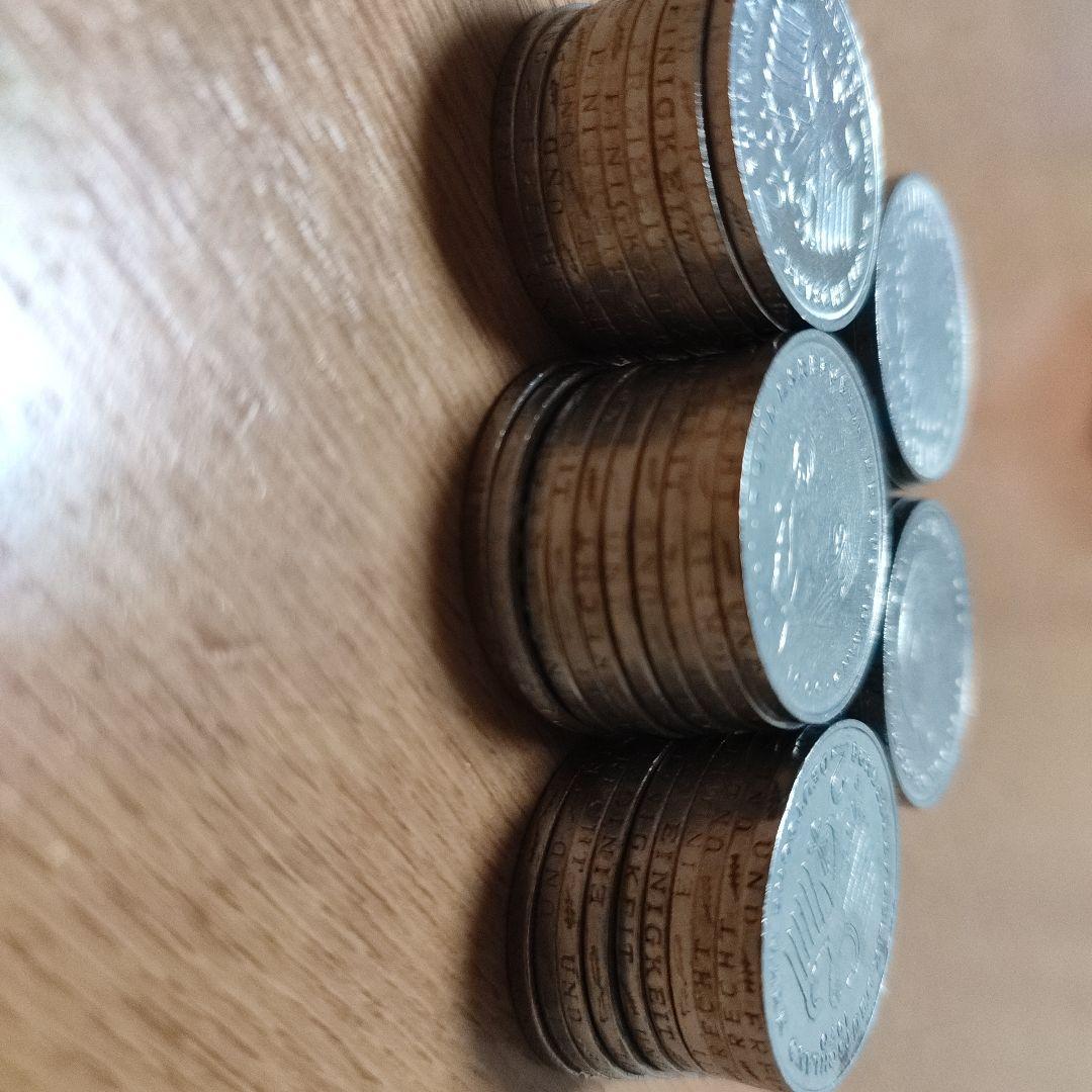 ドイツ2マルク硬貨　50枚