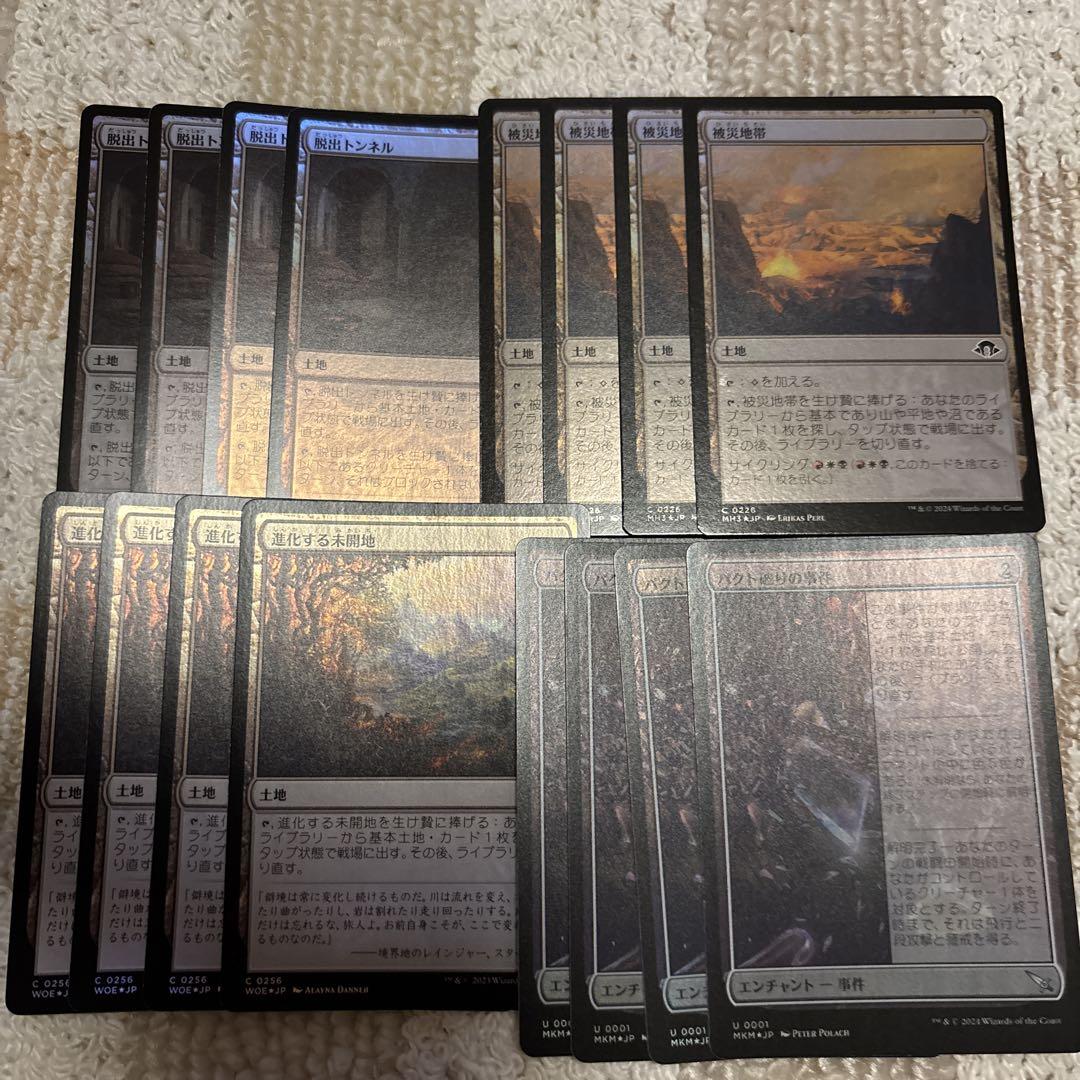 mtg 脱出トンネル 進化する未開地 被災地帯 パクト破りの事件
