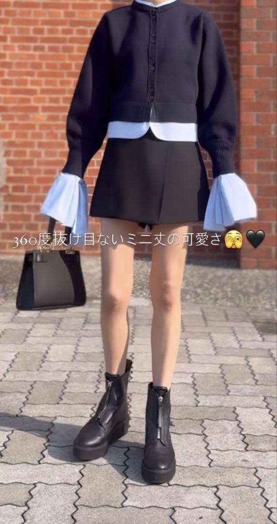 【新品未使用】ZARA クロスオーバースコート Sサイズ