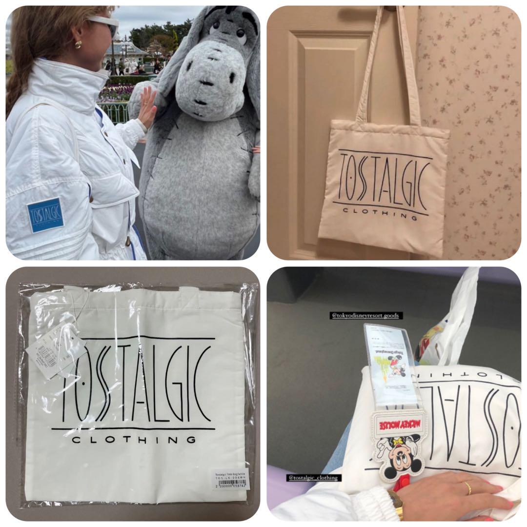 tostalgic clothing エコバック　若槻千夏　仲里依紗　RE.