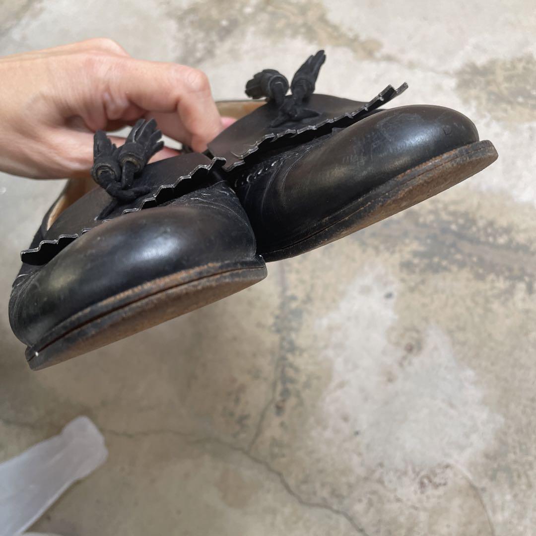 【美品】SARTORE フラットシューズ フリンジ タッセル イタリア製 it-68392bd5e2f2c-1200.jpg