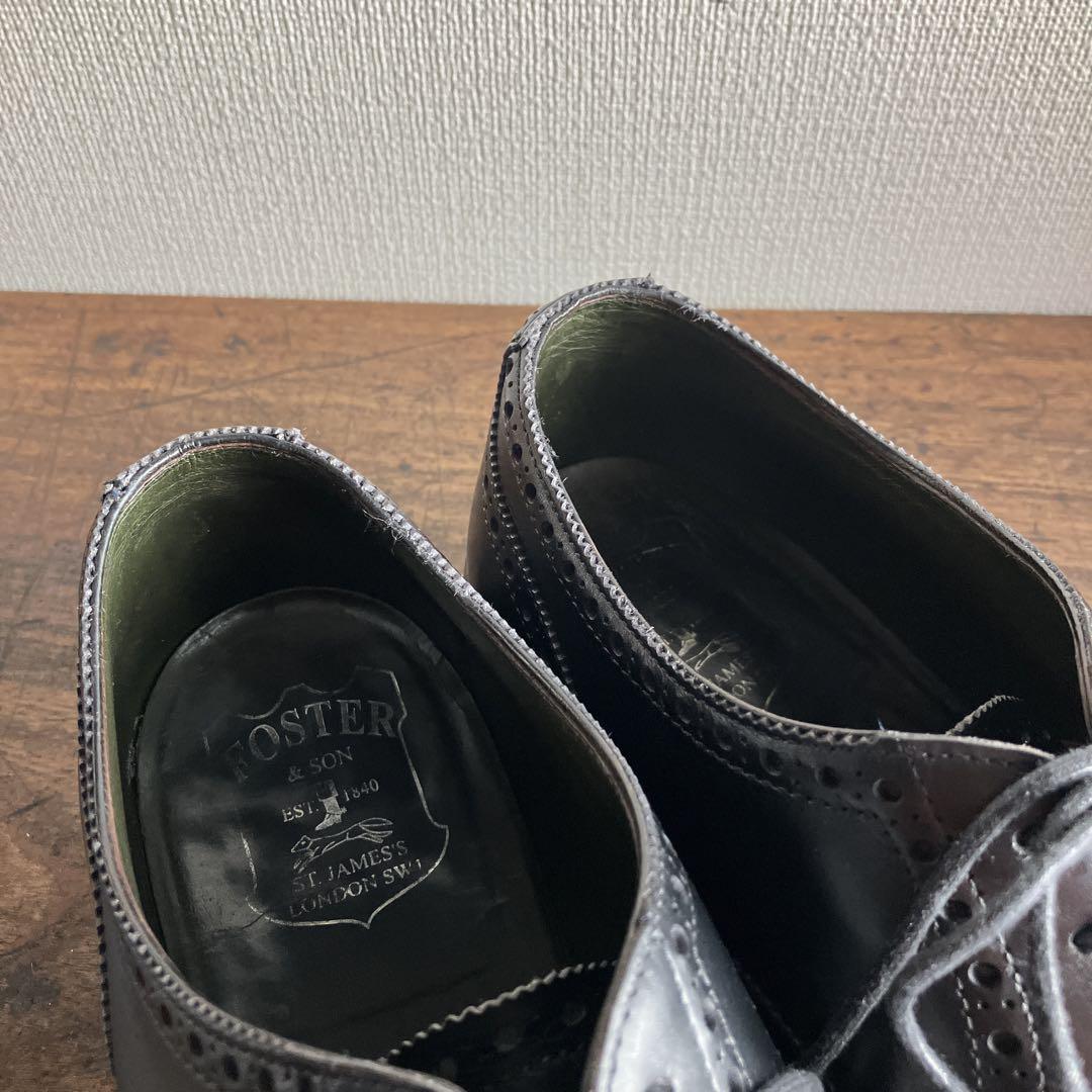 箱付き　Foster&son フルブローグ　9