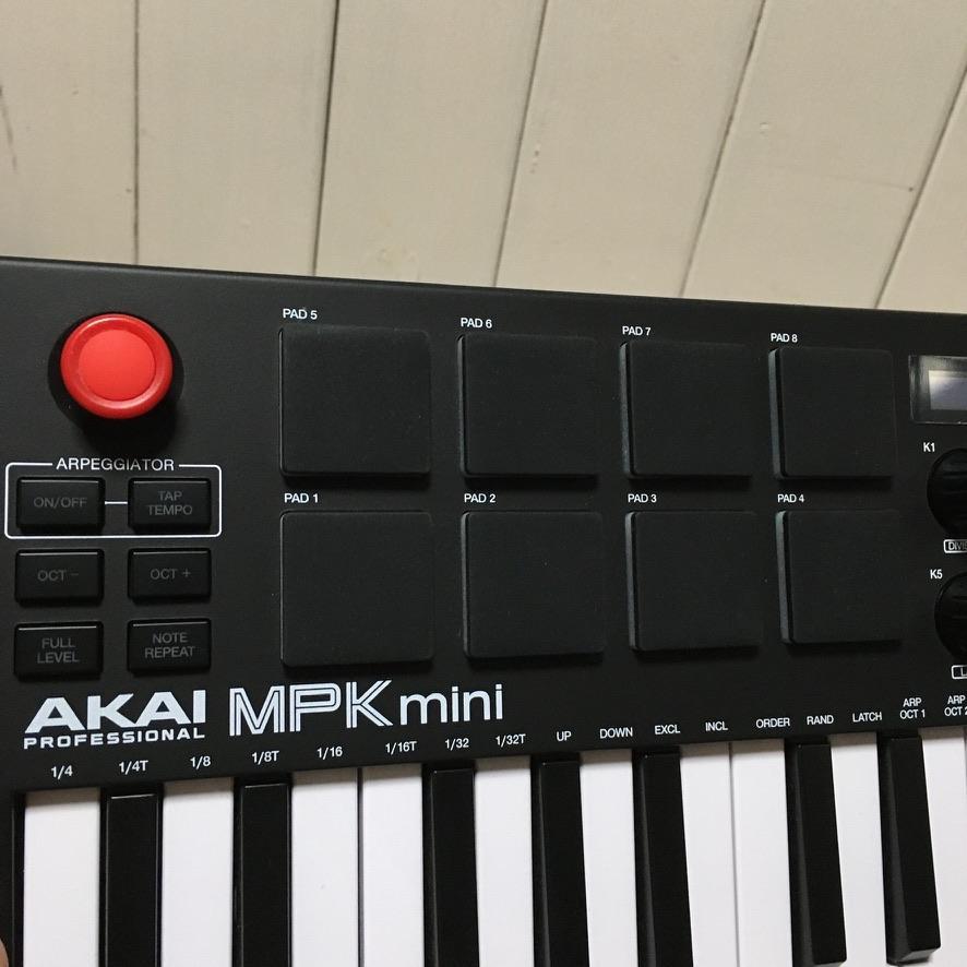 美品 AKAI MPK Mini Mk3 MIDIキーボード コントローラー