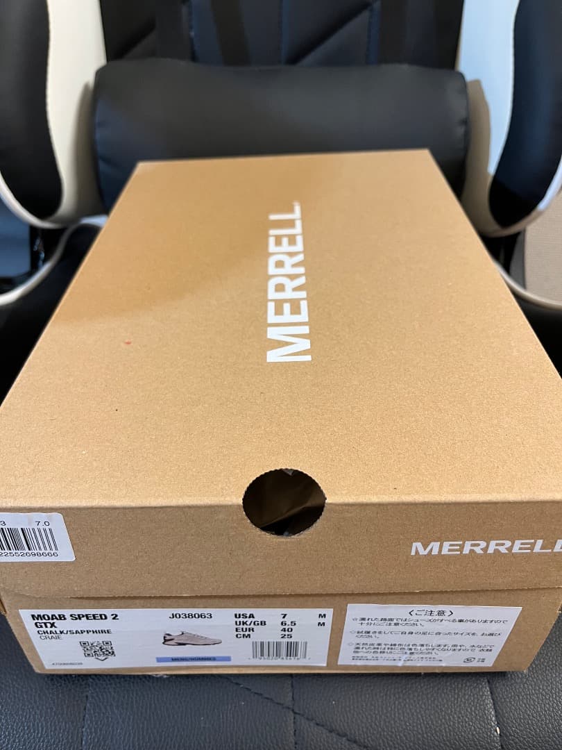 正直うれしいお手頃価格。 MERRELL MOAB SPEED2 CHALK SAPPHIRE25cm・MERRELL