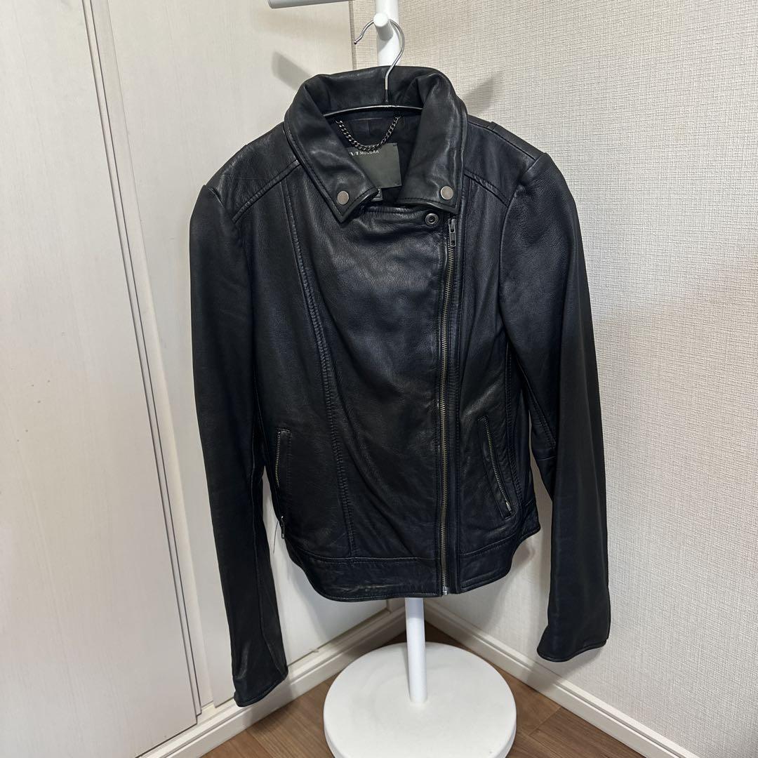 【美品】　MUUBAA ライダースジャケット　レザージャケット