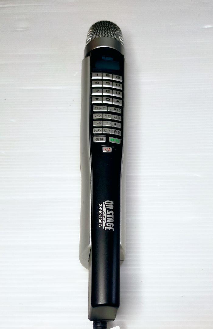極美品】カラオケ オンステージ Z-PK1200G 1200曲内蔵