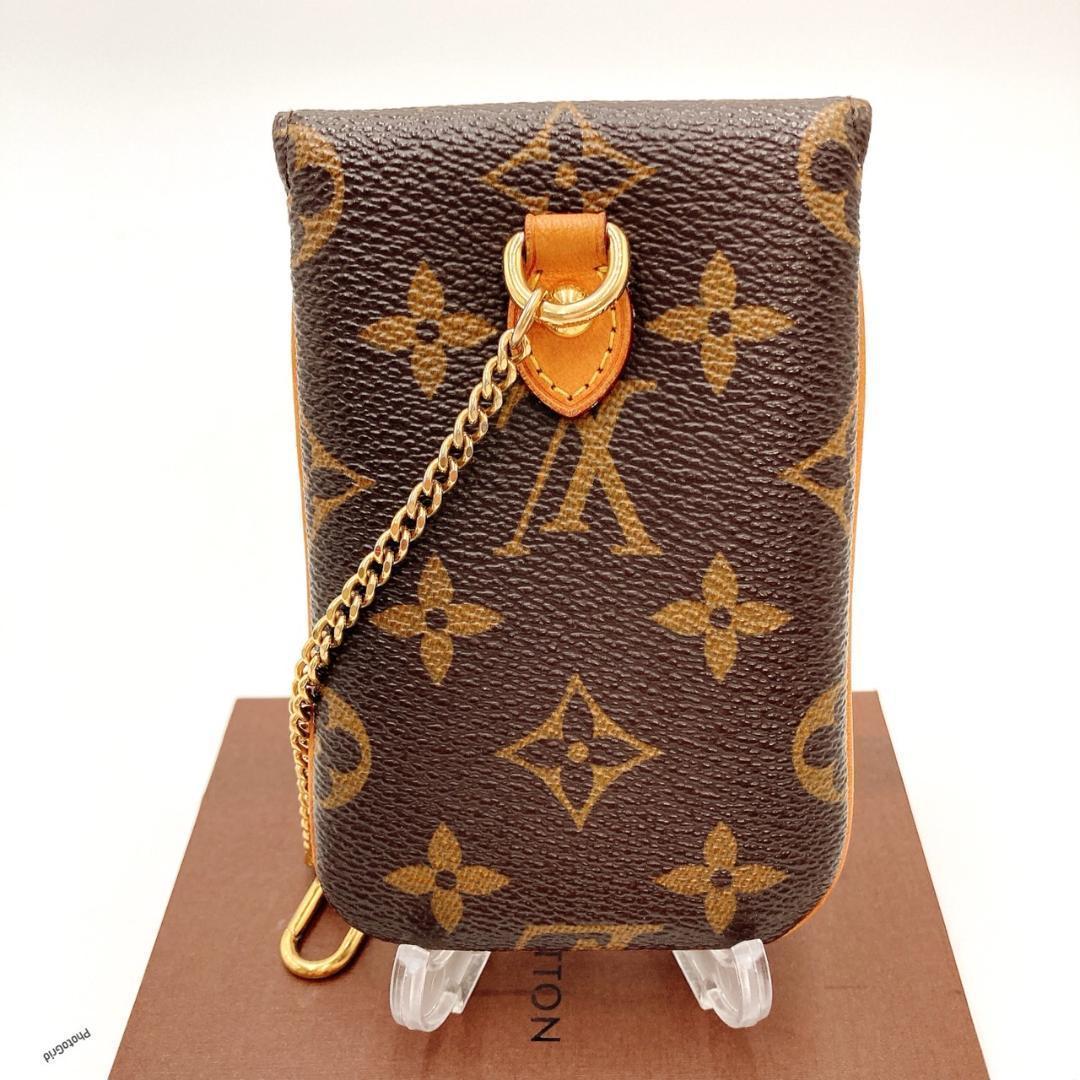 LOUIS VUITTON ヴィトン ポーチ モノグラム ブラウン 0502