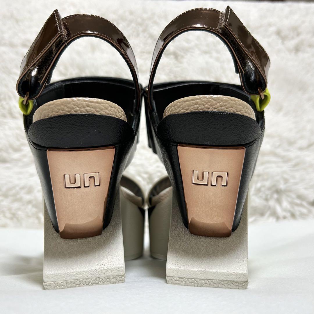 極美品 ユナイテッドヌード DELTA WEDGE SANDAL サンダル 36 靴