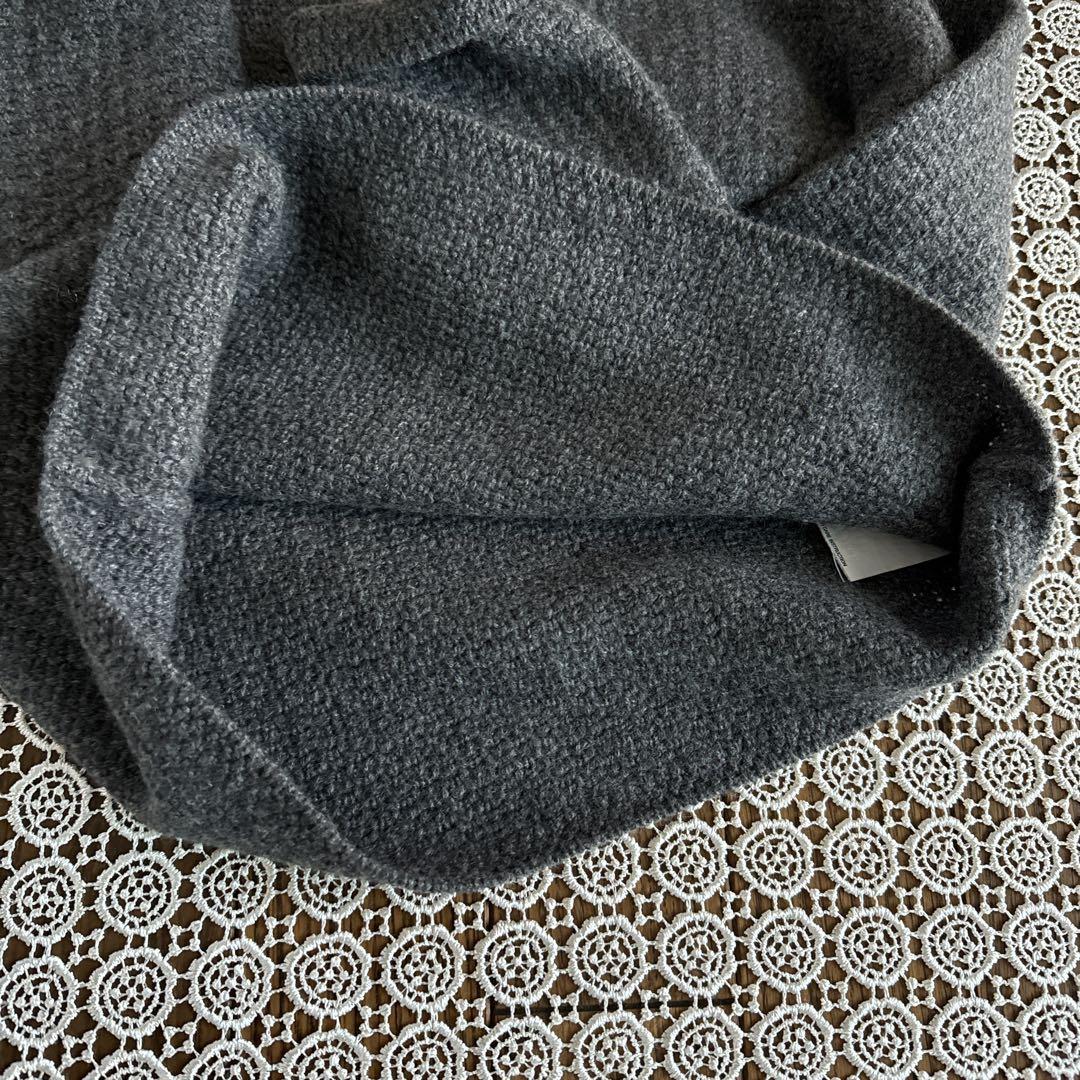 ジル サンダーJIL SANDER ハイネックセーターカシミヤ混 グレー 34