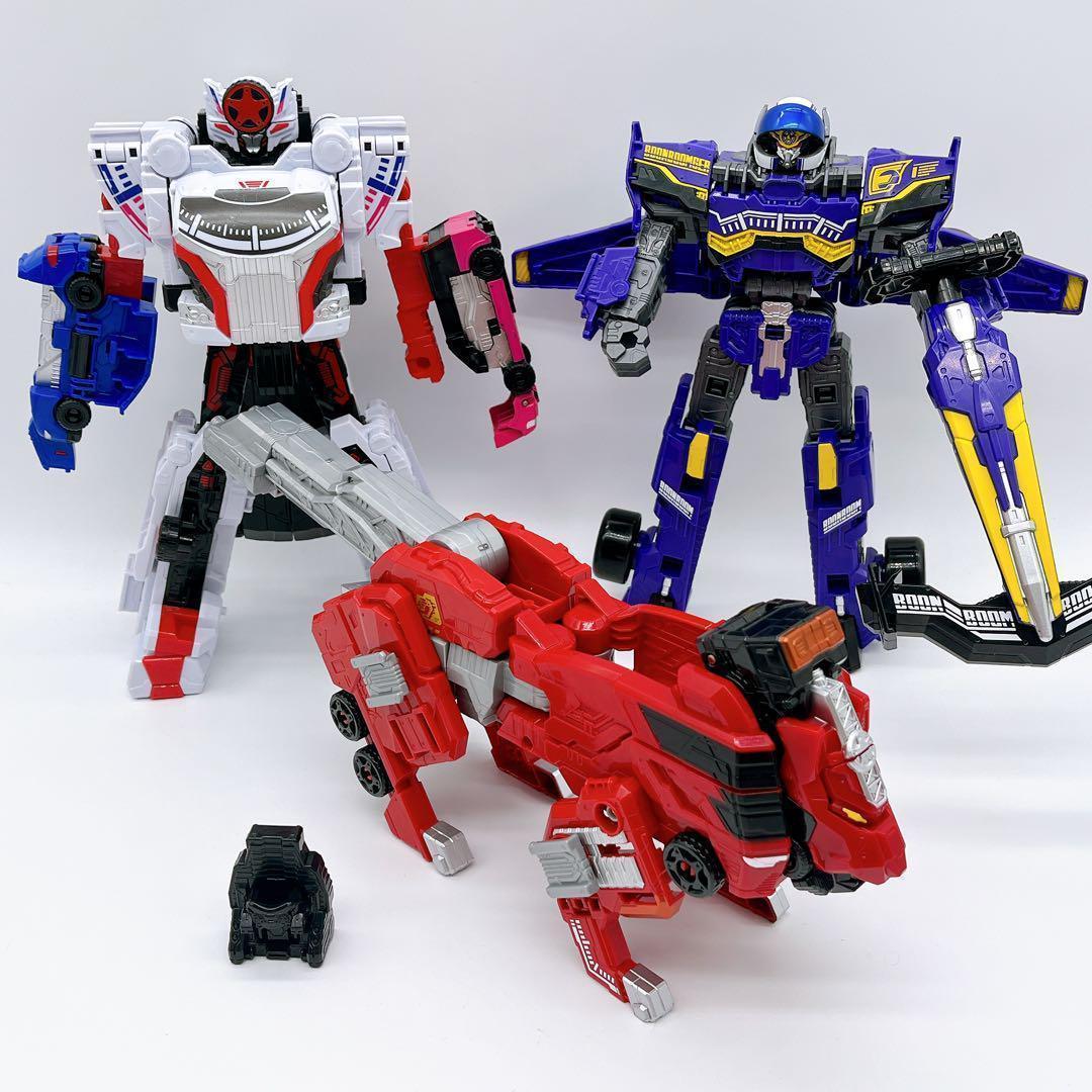 【美品】爆上戦隊ブンブンジャー DXブンブンレオレスキュー ブンブンジャーロボ