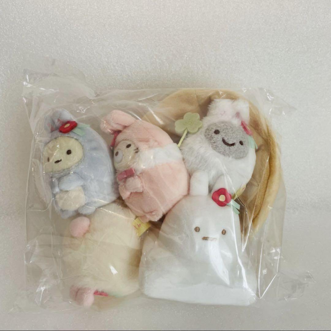 すみっコぐらし お正月ぬいぐるみセット てのりぬいぐるみ ほこり ねこ たぴおか