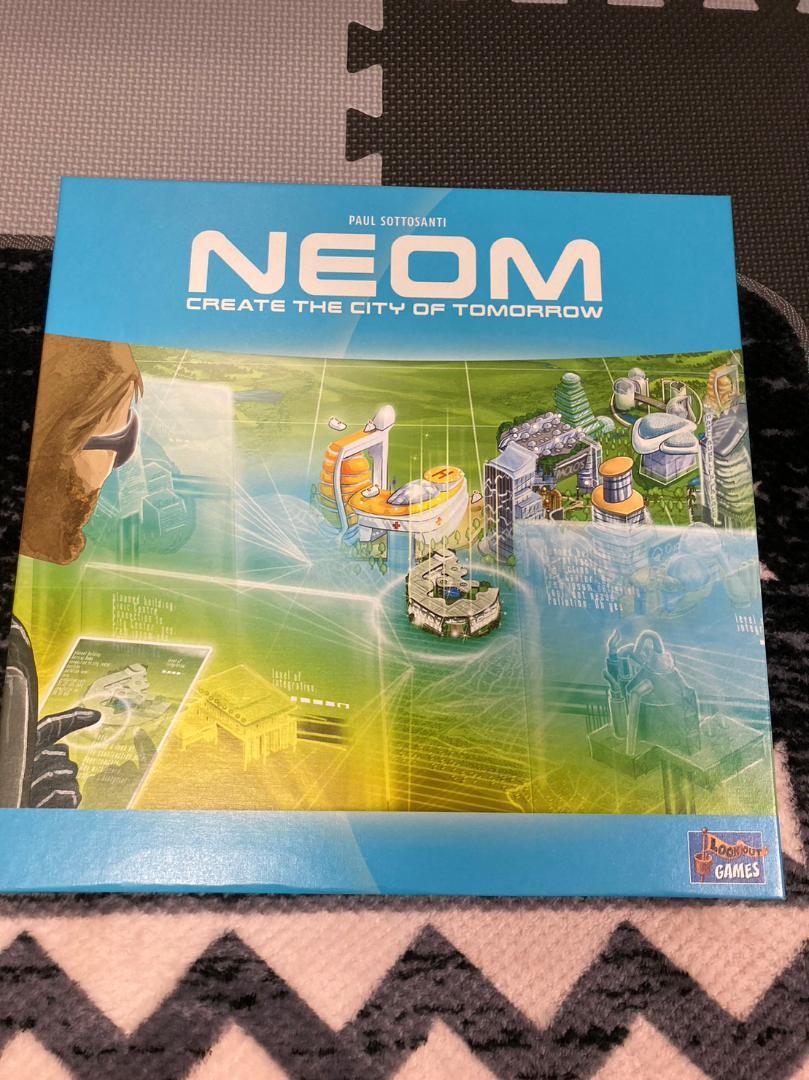 NEOM　ネオム　ボードゲーム　ボドゲ　日本語訳付属