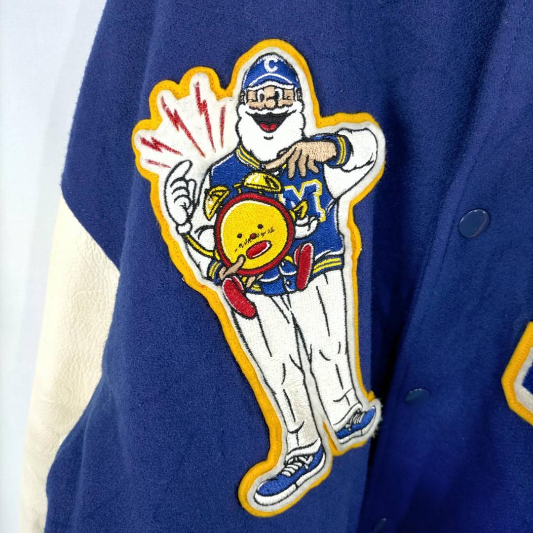 希少 キャプテンサンタ オリジナル ウール レザー スタジャン ワッペン