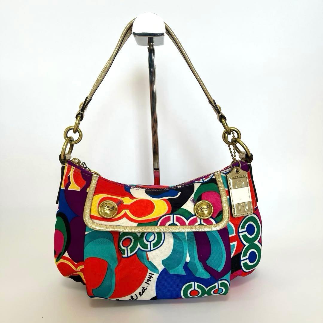 Coach 2way POPPY Shoulder Bag y2k