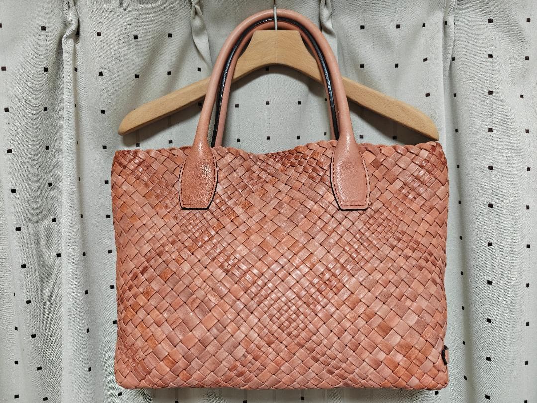 新品同様品 ファロルニ F1263 イントレチャート トートバッグ