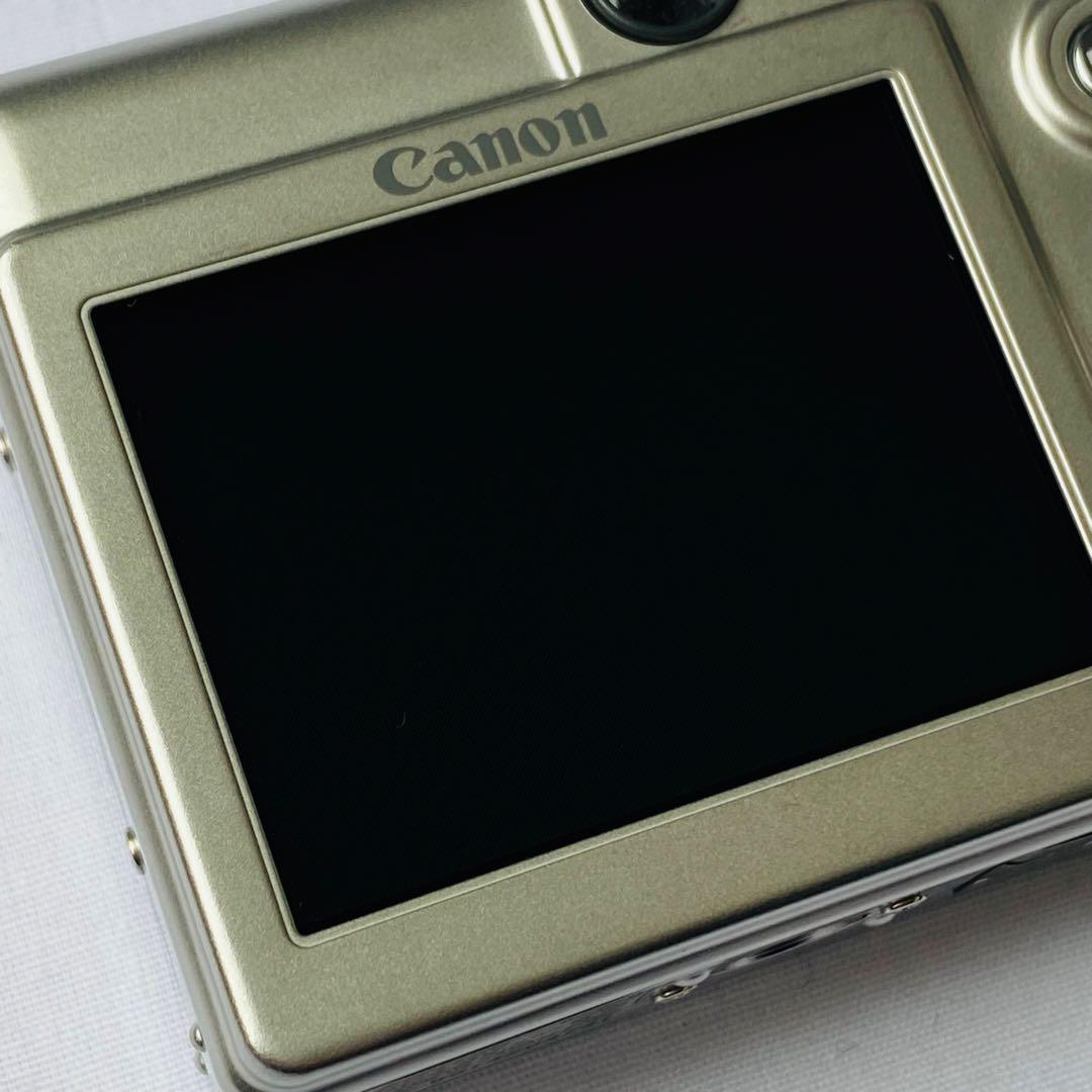 美品 Canon IXY DIGITAL 55 シルバー コンデジ デジカメ中古
