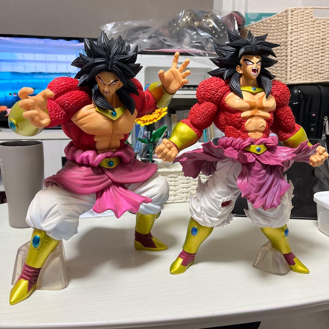 ドラゴンボール 一番くじ A賞 ブロリー4 2体セットやや傷や汚れあり