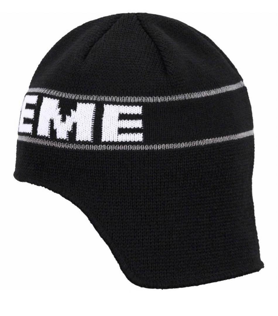 帽子 supreme earflap beanie