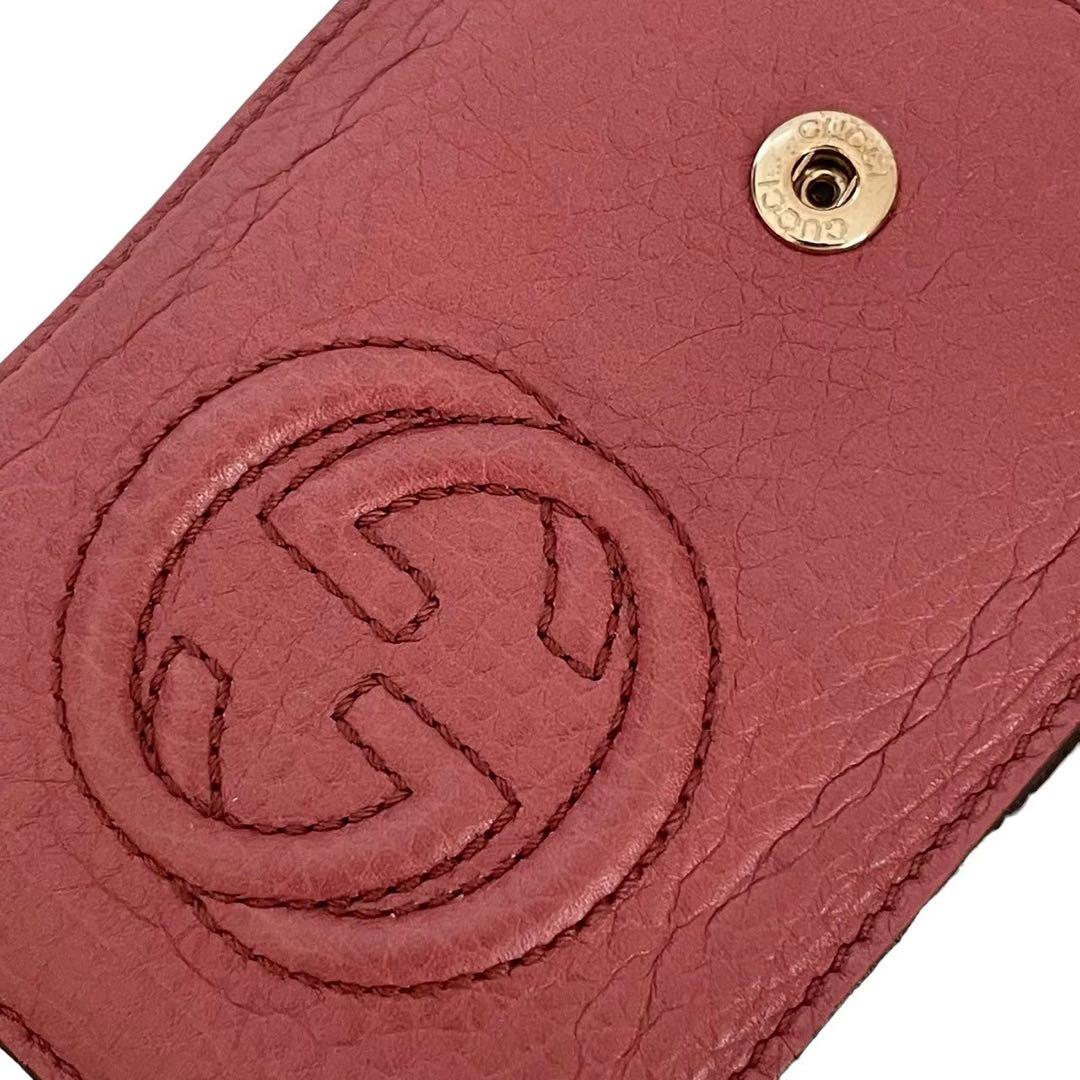 GUCCI グッチ GG アイコス ピンク 小物入れ シガレットケース ケース