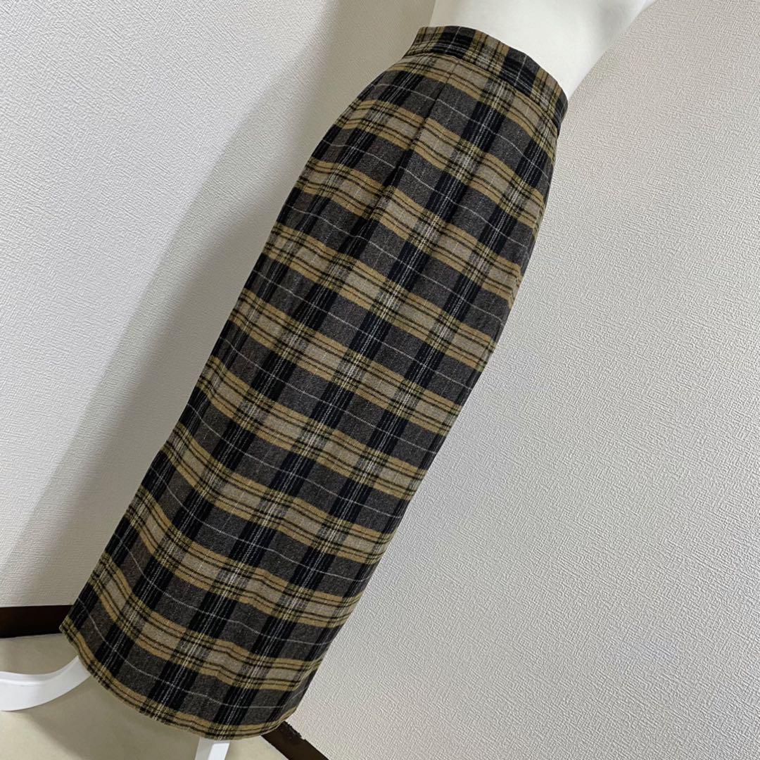 【新品タグ付】COLLAGE GALLARDAGALANTEチェックタイトSK
