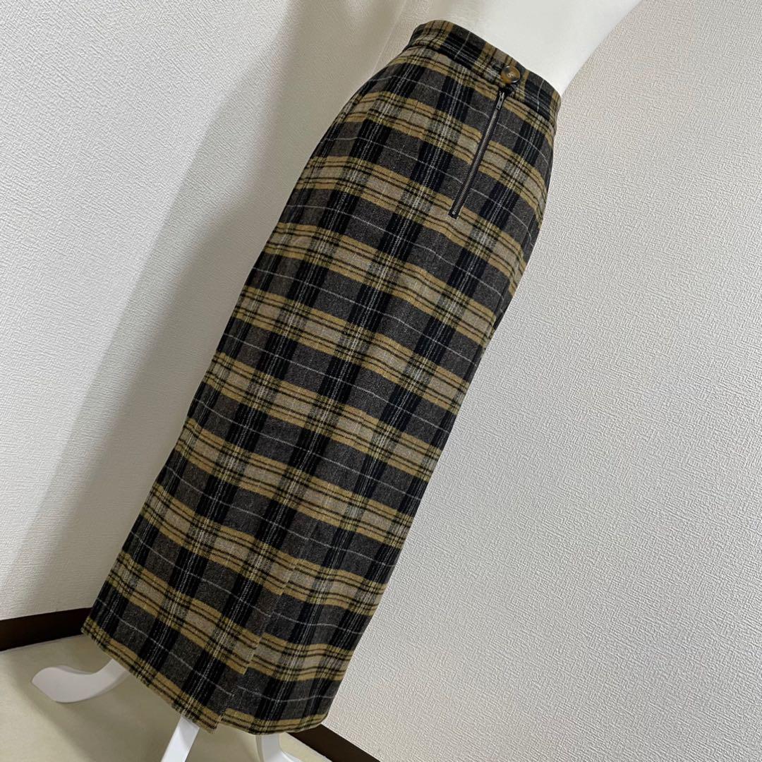 【新品タグ付】COLLAGE GALLARDAGALANTEチェックタイトSK