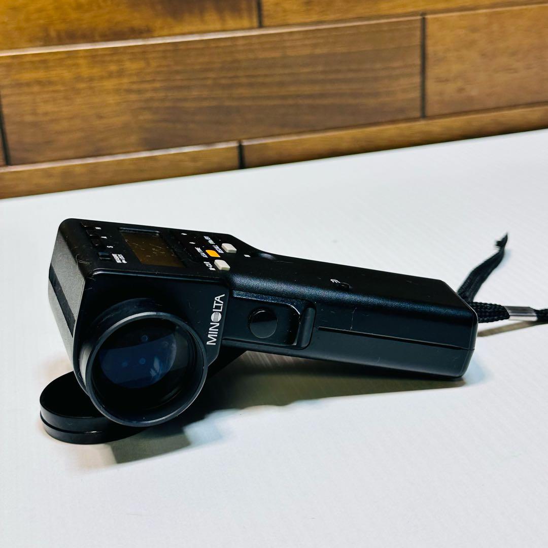 MINOLTA フィルムカメラ spotmeter m黒 ストラップ付き