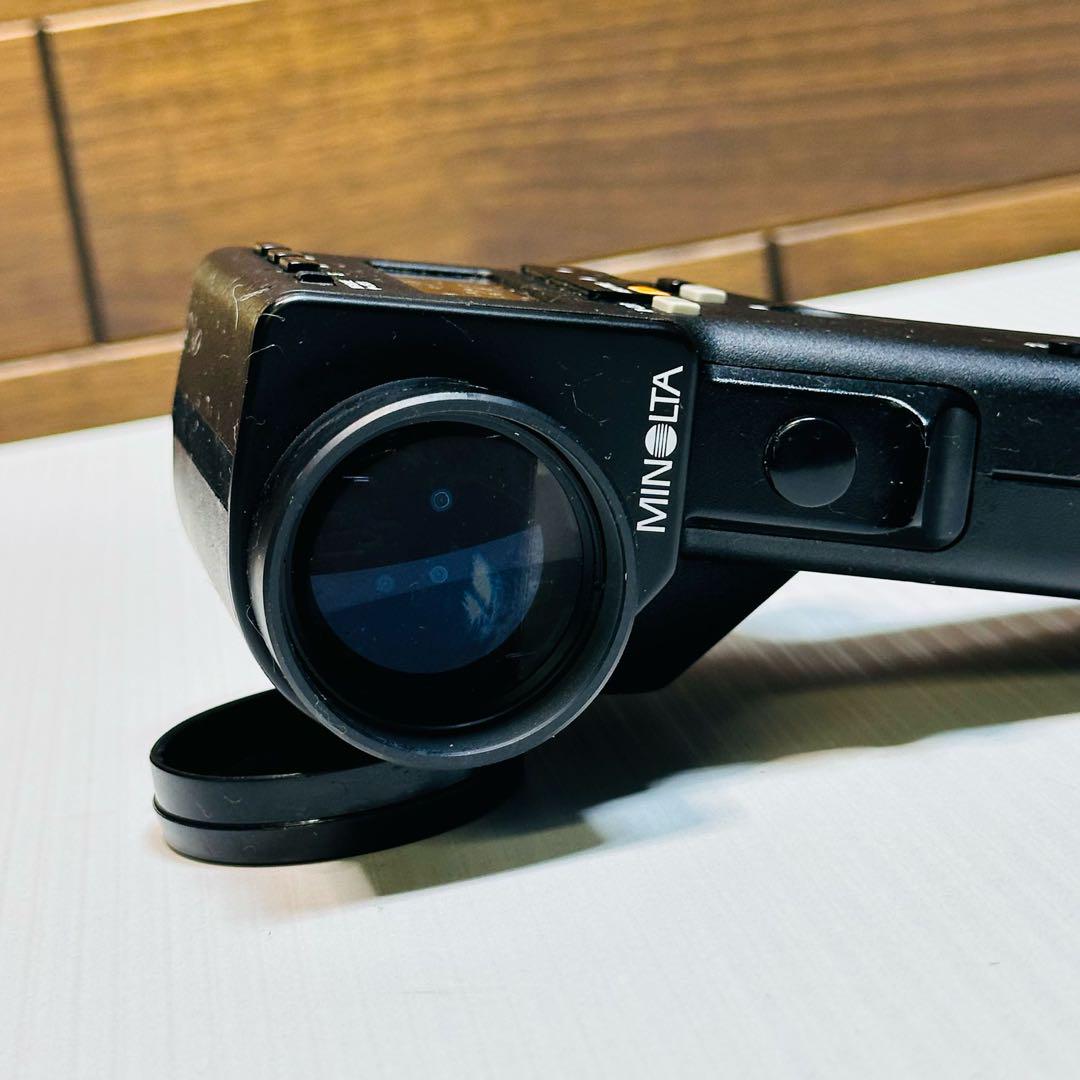 MINOLTA フィルムカメラ spotmeter m黒 ストラップ付き