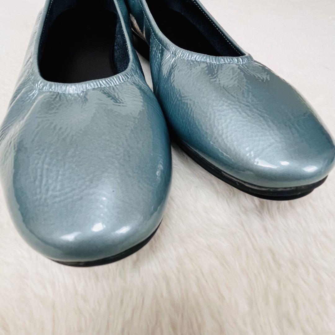 【美品】アルシュ　バレーシューズ　フラットシューズ　24cm