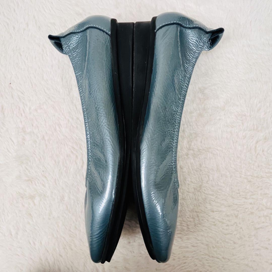 【美品】アルシュ　バレーシューズ　フラットシューズ　24cm