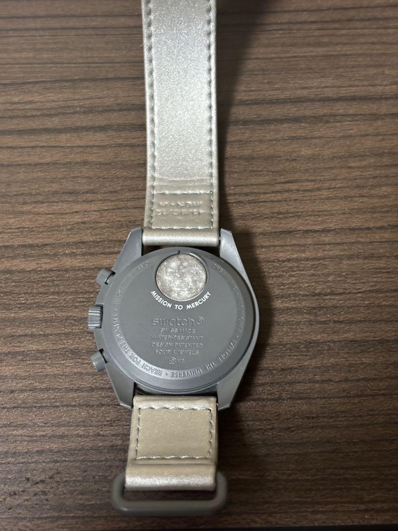 OMEGA スウォッチ スピードマスター クロノグラフ　マーキュリー